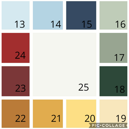 Floral Double Layer Alphabet