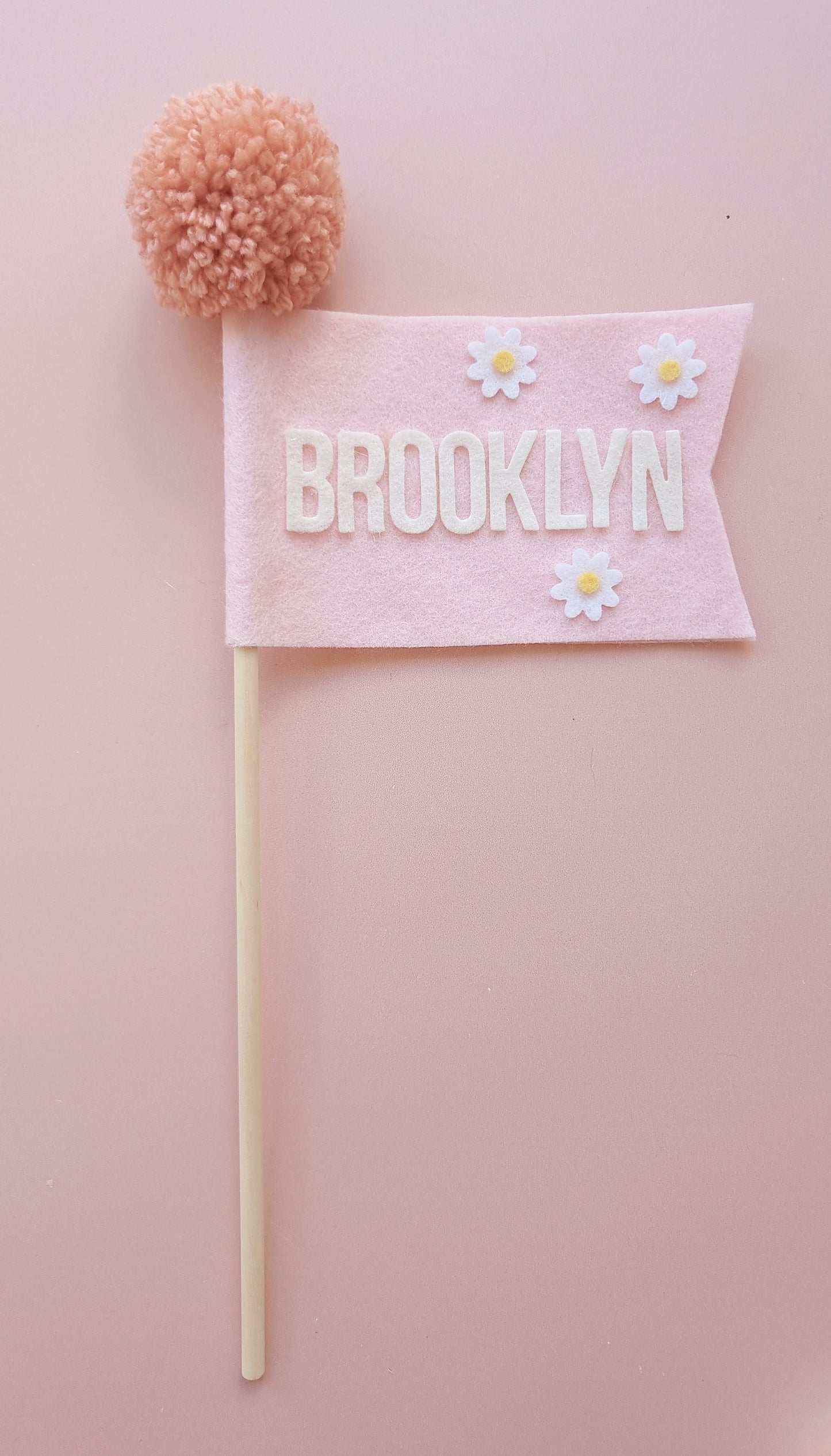 Large Felt Flag with Ribbon