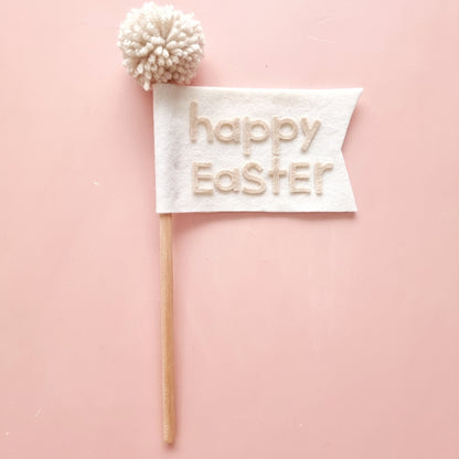 Easter Flag Wand ~ squeaky Easter