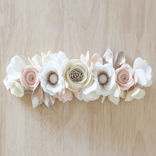 "Neutral Metallic" Luxe Crown